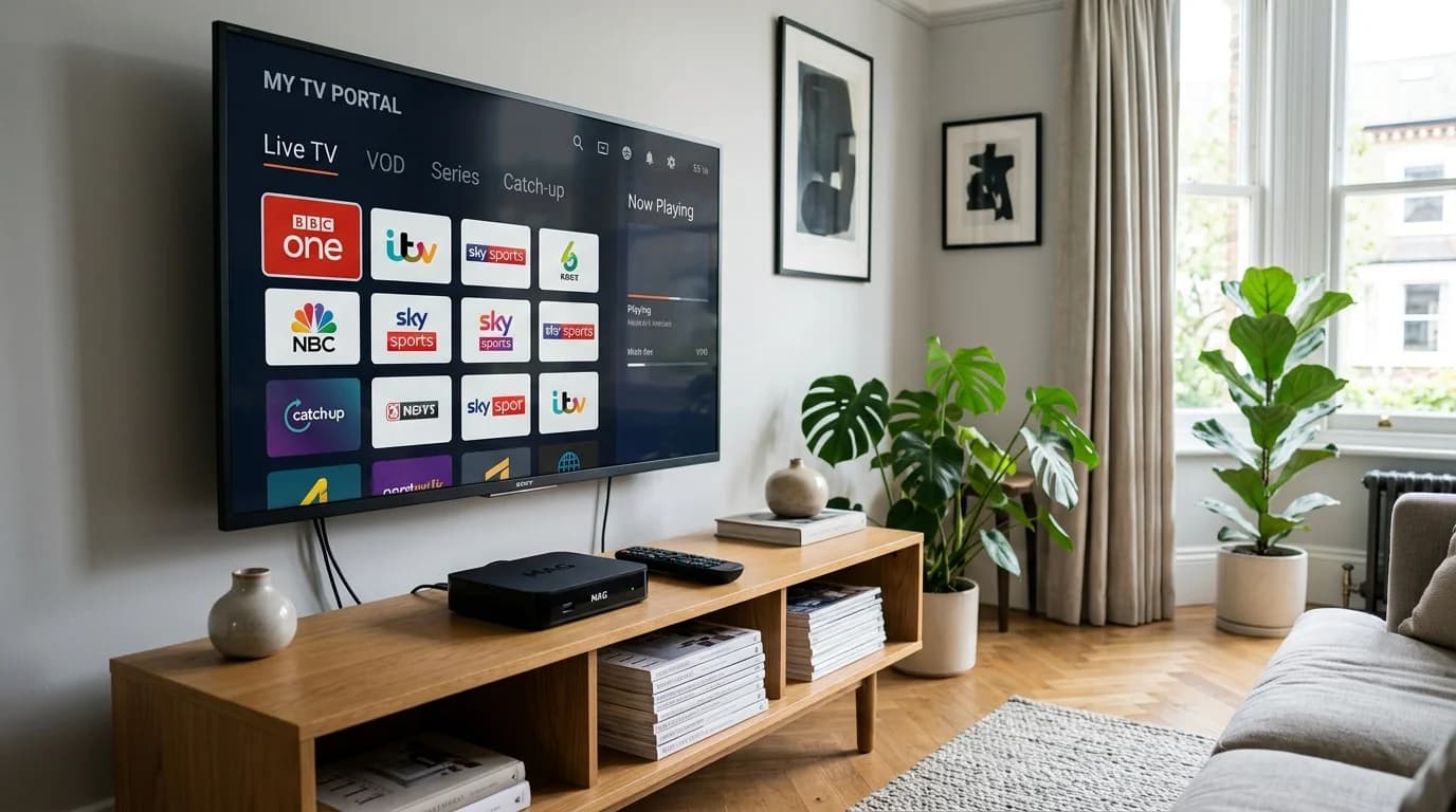MAG box UK IPTV setup — best UK IPTV subscription for MAG 522 and MAG 524 2026
