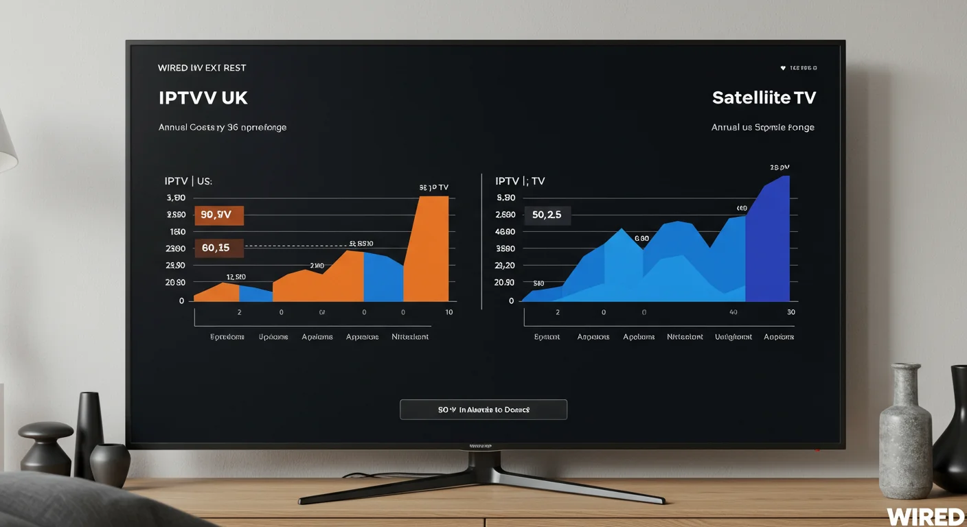 IPTV UK subscription from £12 vs Sky TV at £60 — save money switching to UK IPTV 2026