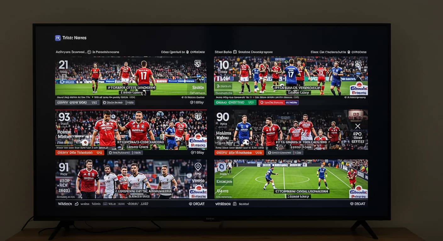 TNT Sports IPTV UK channels — watch all TNT Sports live via UK IPTV subscription 2026