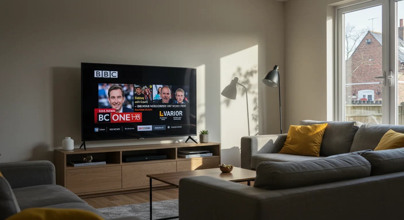 BBC IPTV UK — watch BBC One, Two, Three live with UK IPTV subscription from £12